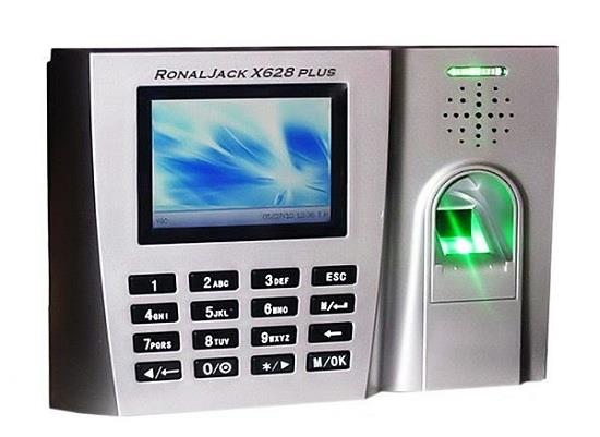 Máy chấm công vân tay và thẻ cảm ứng RONALD JACK X628 Plus31925main_1