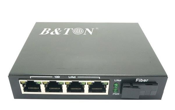 Chuyển đổi Quang-Điện Media Converter Unmanaged Fiber Switch BTON BT-914SM-2020799main_1