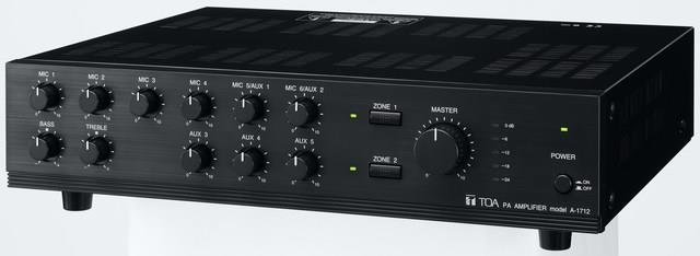  Mixer Amplifier chọn 2 vùng 120W TOA A-1712