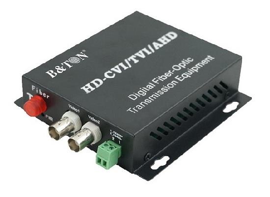 Chuyển đổi Quang-điện Video 2 kênh Converter BTON BT-H2V1DF-T/R