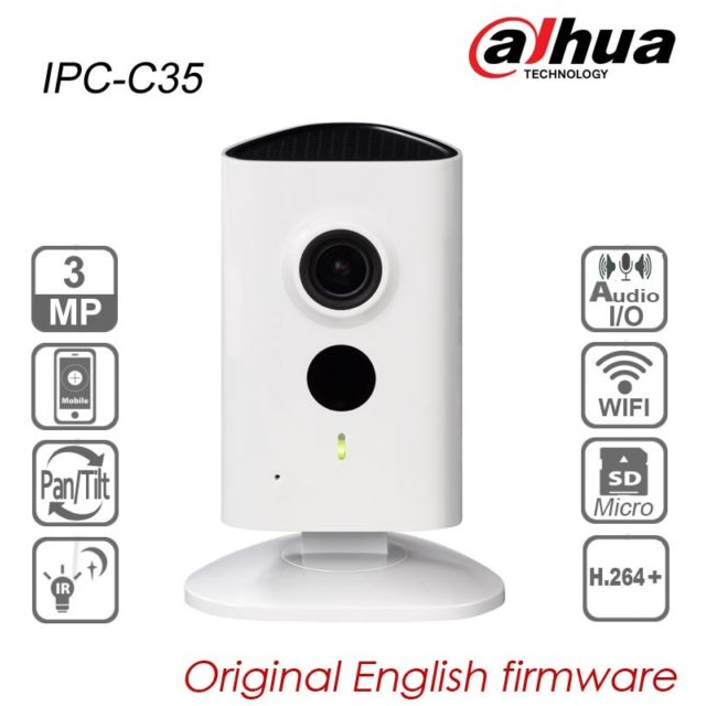 Camera IP  hồng ngoại 3.0 Mp DAHUA IPC-C35P